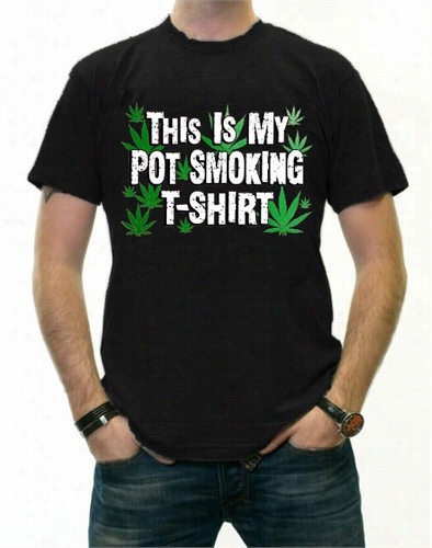 This Is My Pot Smoking T-shirt