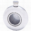 5oz Round Stainless Steel Flask