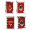 Aces Playing Cards Cigarette Case For Regular Size and 100's
