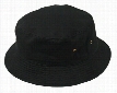 Soft Cotton Bucket Hat (Solid Black)