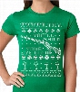 Ugly Christmas Tee - You'll Shoot Your Eye Out Ugly Christmas Ladies T-shirt