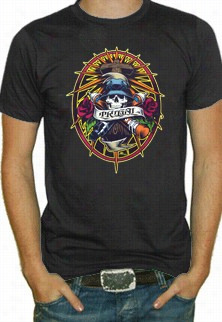 Tribal Gea Crosss Skull T-shirt