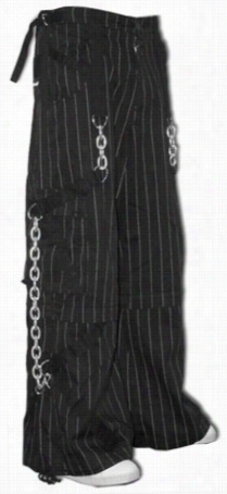 Tripp Pinstripe Godfather Wideleg Pants (32 Inch Bottoms)