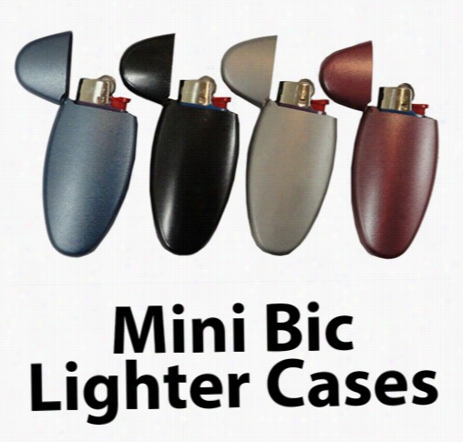 Univesal Mini Bic Lighter Case ( Assorted Colors )