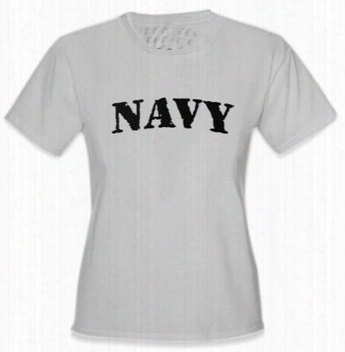 U.s Navy Military Girl's T-shirt