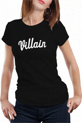 Villain Script Girls T-shirt