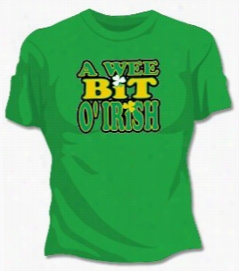 Wee Bit O' Irish Woman's T-shirt