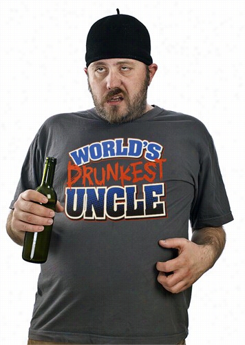 World's Drunkest Uncle Men's T-shirt