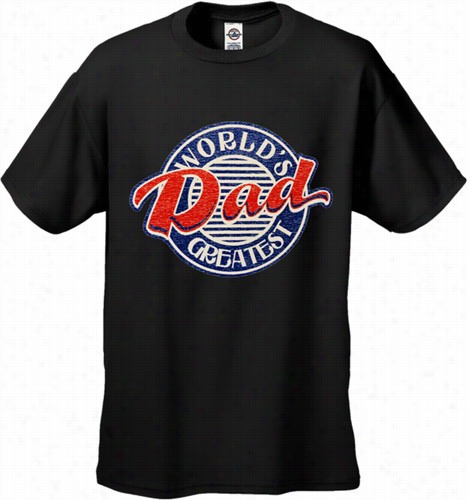 World's Greatest Dad Vintage T-shirt