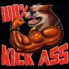 100% Kickass Bulldog T-shirt