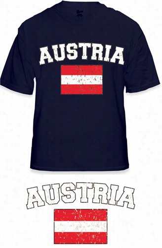 Austria Vintage Flag International Menst-shirt