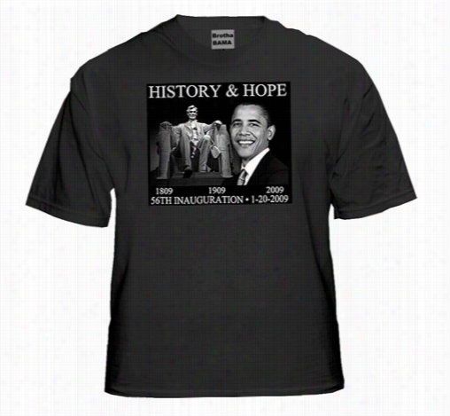 Barack Obama &quot;lincoln Memorial&quot; Menns T-shirt