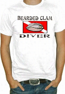 Bearded Clam Diver T-shirt