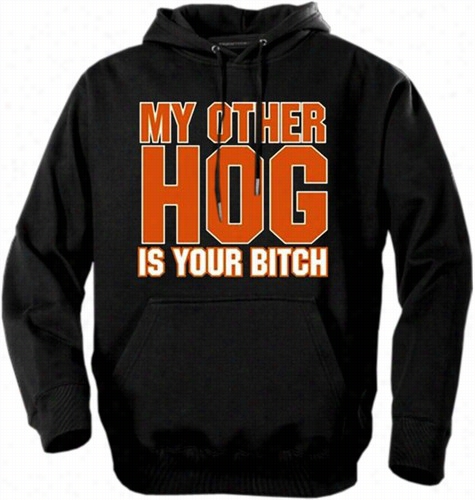 Biker Hoodies - A∓quot;my Other Hog&quot; Biker Hoodie