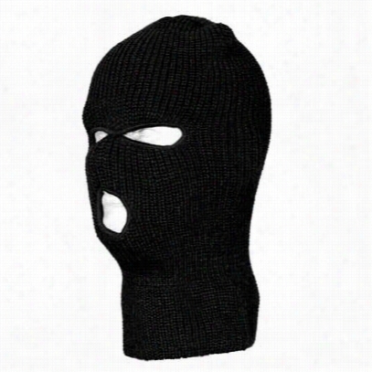 Black Warm Winter Skia Nd Face Mask