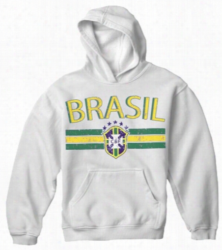 Brasil Ivntgae Shield International Mens Hoodie