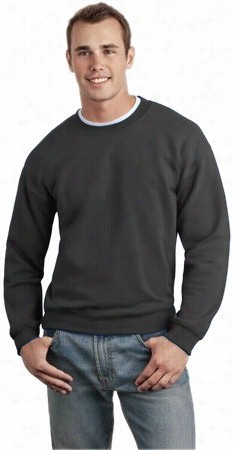 Crew Neck Sweatshir Ts For Men & Women - Crewneck Sweatshirt (dark Charcoal Grey)