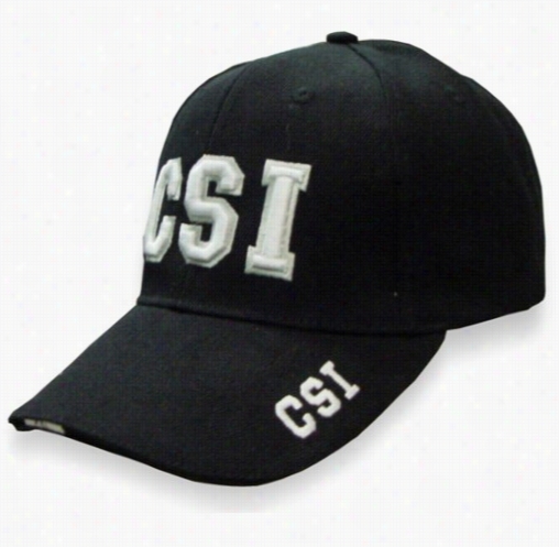 Csi Baseball Hat (black)