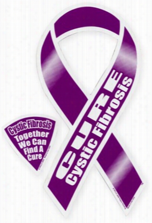 Cure Cystic Fibrosis Ribbon Magnet