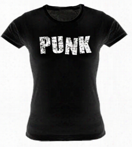 Distressed Punk Girls -shirt