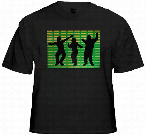 Equalizer Dancers Sound Reactive T-shirt