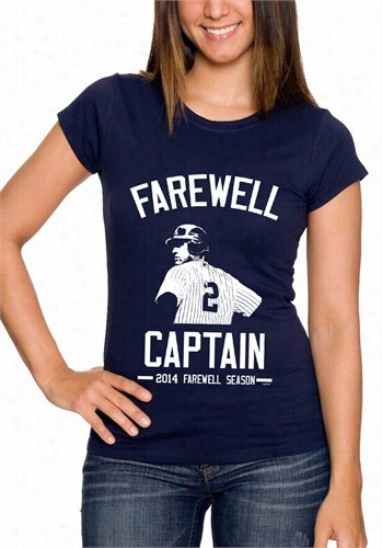 Farewell Captain Jeeter Last Season Girl's T-shirt