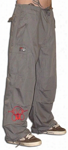 Ghast Cargo Drawstring Aver Pants (grey)