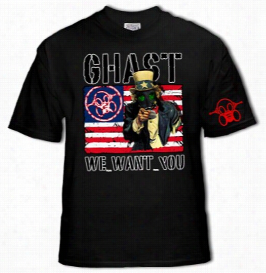 Ghast Uncle Ghast Wants You T-shirt (blck)