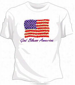 God Bless America Girls T-shirt