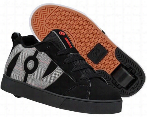 Heelys  No Bones Lo (black /grey/plaid)