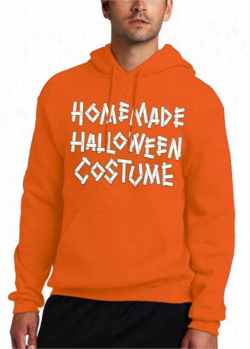 Home Made Halloween C Ostume Adult Hoodie