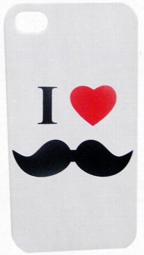 I Love Mustache Iphone Case ( Iphone 5)