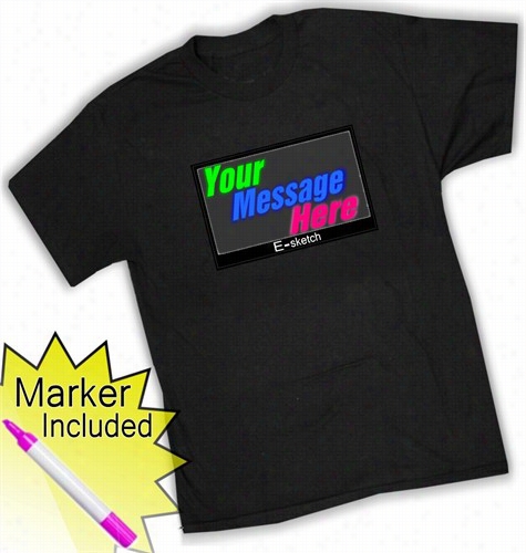 Incredible  Led Message T-shirt