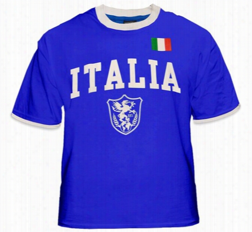 International Soccer Jersey Shirts -italua  World Cup Jersey T-shirt