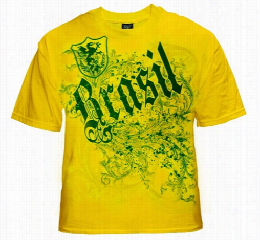 International T-shirts - Brasil Gothic Crest Tee