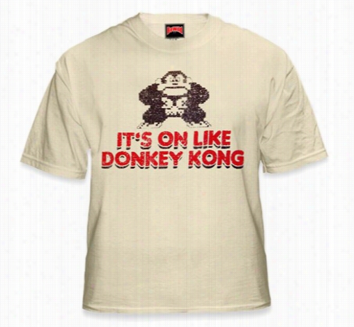 It's On Like Donkey Kong T-shirt :: Vintage Gamre Ttee