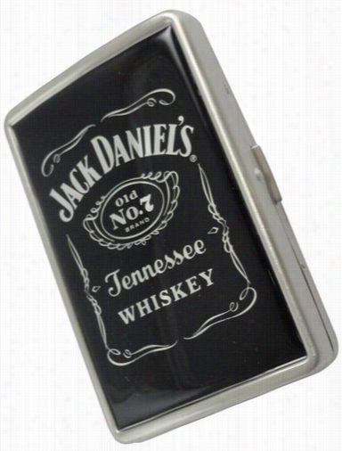 Jack Daniels Black Label Cigarettr Case (100s & Regular Size)