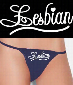 Lesbian Thong