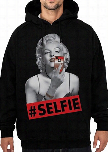 Marilyn Monroe #selfie Adu Lt Hoodie