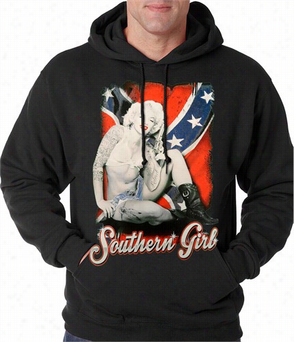 Marilyn Southern Girl Adult Hoodie