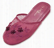 Mesh Chinese Slippers (hot Pink)