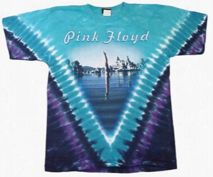 Pink Floyd Tshirt - Pink Floyd Wis Hyou Were Here Tie Dye T-shirt