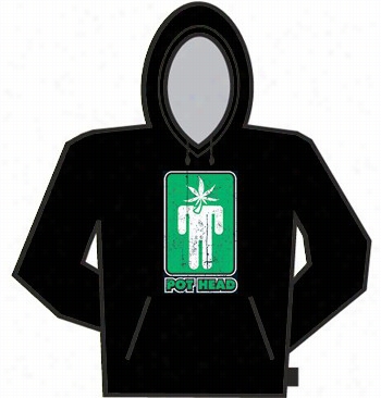 Pot Head Sign Hoodie