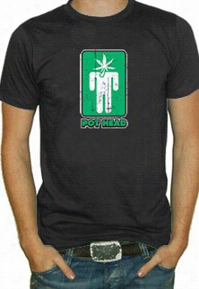 Pot Head Sign T-shirt