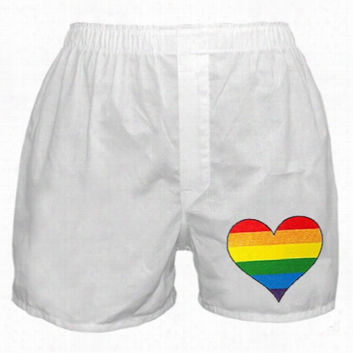 Rainbow Heartb Oxer Shorts