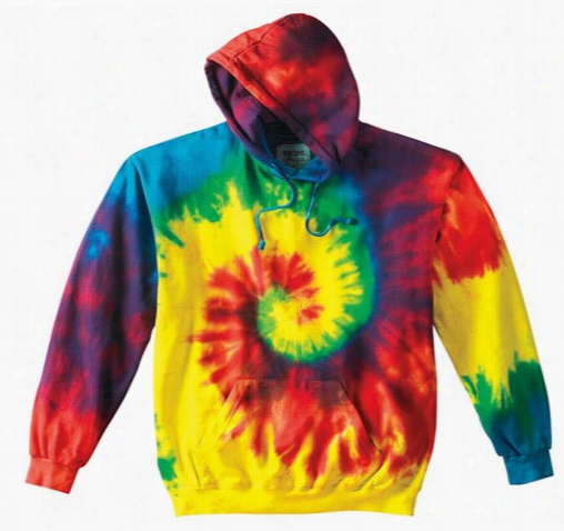 Rwinbow Reactive Swirl Tie Dye Hoodie