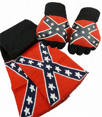 Rebel Fag Scarf And Glove Set