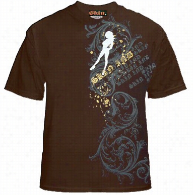 Skin Industries Shooter T-shirt  (brown)