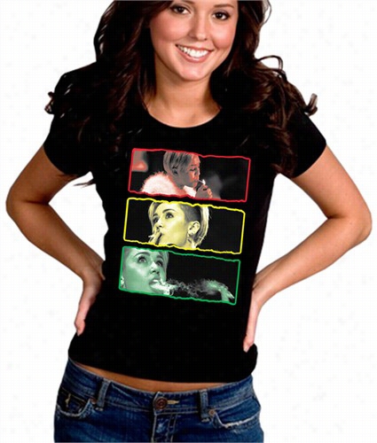 Smokin Rasta A∓quot;party Girl&quot; Girl's T-shirt