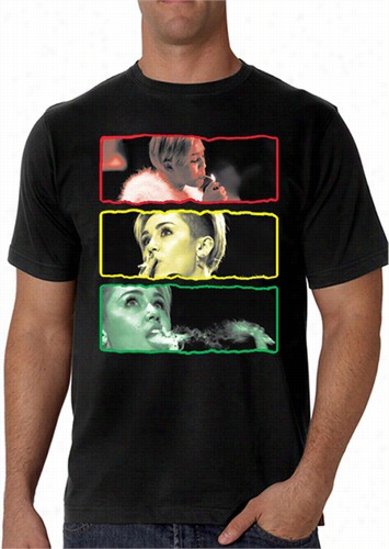 Smokin Rasta &;quot;party Girl&quot; Men's T-shirt